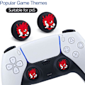 Miniatyrbilde 3 av 3: 2 stk. joystick-hette i silikon gummi tommelfingergrep hetter for PS5