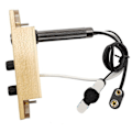 Miniatyrbillede 4 af 5: 1 stk. Pickup Kahong Tromme Guqin Etnisk Instrument Spillebræt