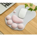 Miniatyrbild 5 av 5: Söt musmatta för kontor med handledsstöd i katt tass design, presenter f
