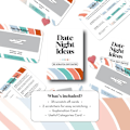 Miniatyrbillede 4 af 4: 1 stk. Date Night idéer Engelsk version romantisk dating par