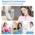 Miniatyrbild 5 av 5: Dubbelhaka Reducer Maskin, Elektrisk V-Face Shaping Beauty Belt, Intelligent Lifting Firming Facial Massager med Blått Ljus