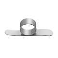 Miniatyrbillede 3 af 5: 1 stk. Rustfrit Stål Appelsinåbner Finger Ring Appelsin