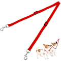 Miniatyrbilde 1 av 5: Dobbel Justerbar Hundetreningskobbel Dobbel Deler Flokefri