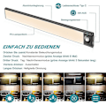 Miniatyrbilde 4 av 5: LED-sensor skaplys, bevegelsessensor LED-skaplys, underskapslys kjøkkensensorlys skap nattlys for skap skap trapper