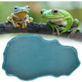 Miniatyrbilde 4 av 5: En blå reptilfôringsskål fra One Lake, fôringsskål for reptiler