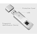 Miniatyrbillede 3 af 5: 1 stk. Fingeraftryk krypteret USB-drev, computerdata, forretning