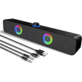 Miniatyrbilde 1 av 5: Bærbar Bluetooth-høyttaler for PC trådløs