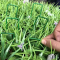 Miniatyrbilde 3 av 5: 1 stk Halvmalt grønn U-formet jordspyd Hageplen