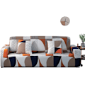 Miniatyrbild 1 av 5: Stretchig sofföverdrag 1/2/3/4 sits, tryckt sofföverdrag, halkfri