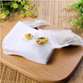Miniatyrbillede 2 af 5: 200 stk. non-woven stof dekoktion rest filterpose reb medicinsk pulver tepose tepose (10*12 cm)
