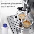 Miniatyrbillede 2 af 5: Filterpatron til kaffemaskine JTPW-1621 Kompatibel med Delonghi DSL C002 2 stk. Hvid