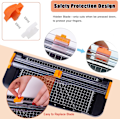 Pikkukuva 4 / 5: 1 kpl (Musta) Paper Cutter A4 Mini Paper Trimmer Slicer Kannettava