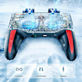 Miniatyrbild 3 av 5: PUBG Mobile Game Controller, PUBG Controller Game Handle med dubbla kylfläktar Joystick med L1R1 Radiator Game Controller Trigger för PUBG.