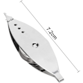 Miniatyrbillede 4 af 5: 2 stk. metal tatoverings-skyttel, håndlavet blonderfremstillingsproces