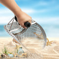 Miniatyrbillede 5 af 5: 1 stk. guldgravende Taobao sandskuffe timeglas strand spejder