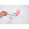 Miniatyrbillede 2 af 3: 1 stk. (Pink) børstevasker Børste Skylleanordning rent vand cirkulerende