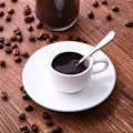 Miniatyrbillede 4 af 5: COLOR Sæt med 12 små ovale kaffeskeer i rustfrit stål, 12 cm