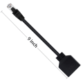 Pikkukuva 3 / 5: RJ45-Ethernet-kaapeli 2 kpl Verkkoadapteri Ethernet-jakaja Sovitin
