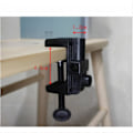 Miniatyrbillede 2 af 5: Sort Universal Bordstander Clip, Legering Udskiftningsholder til Mikrofonstativ/Bordlampe