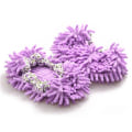Miniatyrbillede 1 af 3: Dovendyrssko-overtræk, Chenille-mop-sko-overtræk, moppehoved-overtræk