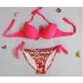 Pikkukuva 5 / 5: 2 kpl Uimapuvut Kesä Ulkokoriste Bikini Vihreä M