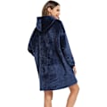Miniatyrbillede 5 af 5: Hættetrøje, tæppe, tæppe, flannelsweatshirt