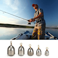 Miniatyrbild 3 av 5: 10-delars set med fiskevikter för utomhusbruk