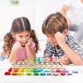 Pikkukuva 5 / 5: Lelut lapsille Montessori puiset numeropalikat matematiikan laskemiseen