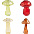 Miniatyrbillede 1 af 5: 4 stk. Hydroponiske Plantevaser, Eksklusive Svampeformede Glasbud