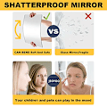Miniatyrbilde 4 av 5: Plexiglass skapspeilflis, veggpeil for trening i soverommet