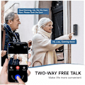 Miniatyrbillede 3 af 5: Smart Home Dørklokke - Smart Trådløs Fjernbetjent Video Dørklokke Smart Visuel Dørklokke, HD Nattesyn, Wi-Fi Sikkerhed D