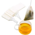 Miniatyrbillede 1 af 5: 200 stk. non-woven stof dekoktion rest filterpose reb medicinsk pulver tepose tepose (10*12 cm)