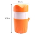 Miniatyrbillede 5 af 5: Orange 2 stk. Manuelle Juicere, 2 stk. Juicer Easy Juice Squeezer Manuel Bærbar Juicer Køkkenredskab