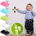 Miniatyrbillede 2 af 4: Multi-hoved Stik Konverter Split Type Konverter 3 I 1 Roterbar Stik Konverter