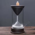 Miniatyrbillede 4 af 5: 1 stk. Timeglas-Tilbageflow Røgelsebrænder Vandfald Røgelse