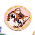 Miniatyrbillede 3 af 4: 9 søde farverige badges strygemærker, broderet applikation