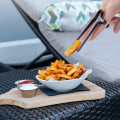 Miniatyrbillede 5 af 5: 6 sorte finger spisepinde, dovne hjælpe spisepinde til snacks