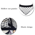 Miniatyrbilde 5 av 5: 1 Del (Svart) Kvinners Fiskenett Lingerisett, Sexy Babydoll Mesh
