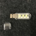 Miniatyrbilde 5 av 5: 3 stk USB-minnepenn databordlampe, mobil strømforsyning,