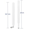 Miniatyrbillede 5 af 5: 2 stk. SMA 4G LTE Antenne SMA Han Mobil WiFi Antenne 10dBi Høj Forstærkning Router Antenne Signalforstærker til Mobil Hua