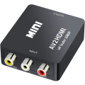 Pikkukuva 1 / 5: Mini AV RCA CVBS - HDMI-ääni- ja videomuunninsovitin, tukee 7