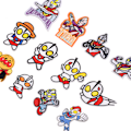 Miniatyrbillede 3 af 5: 18 tegneserie badge stryge-på patches, broderede applikationsmærker