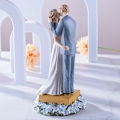 Miniatyrbillede 2 af 5: Brud og Brudgom Statue Bryllupskage Toppers, Brud og Brudgom Figur