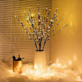 Miniatyrbild 2 av 4: 3-pack LED-belysta videkvistar lampa 60 glödlampor konstgjorda flexibla kvistar dekoration{EE}