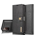 Miniatyrbillede 1 af 3: DG.MING 2-i-1 Magnetisk Wallet Samsung Galaxy S20 FE Sort{sl}
