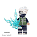 Miniatyrbillede 3 af 5: 8-pak Naruto Anime Byggeklodser Actionfigurer Uzumaki Sasuke Kakashi Samlede Minifigurer Samleobjekter Legetøj Børn Fans Gave{HH}