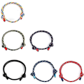 Miniatyrbillede 1 af 4: Nautisk Flettet Armbånd, 6 stk. justerbare håndlavede nautiske armbånd, unisex{sl}