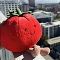 Pikkukuva 4 / 5: Jellycat Eloisa Vihannes Tomaatti Pehmolelu, 18 cm | Vihanneseläin | Loistava Lahjaidea