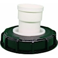 Pikkukuva 2 / 2: Nylon IBC-suojus kannella IBC-sadetusvesisäiliöön 1000 l DN 75 Neulahuopa Musta 165 mm,