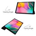 Pikkukuva 4 / 5: Kotelo Galaxy Tab A 10.1 2019 mallille T510 T515, ohut ja kevyt jalustakotelo 10.1\" Galaxy Tab A -tabletille Sm-T510 Sm-T515